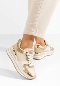 Sneakers cu platformă Daisie bej