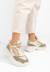 Sneakers cu platforma Dorathy verzi