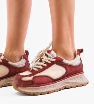 Sneakers dama Bayla Rosii