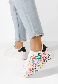 Sneakers dama Carlina V2 albi
