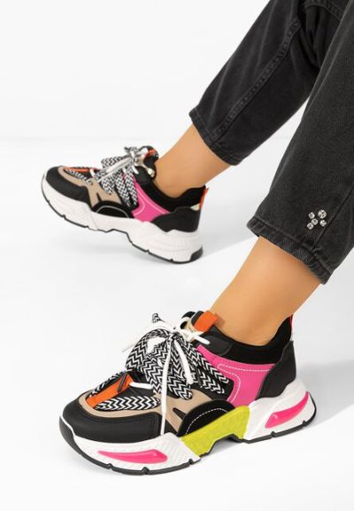Sneakers dama Celora negri