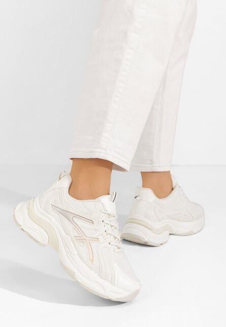 Sneakers dama Chanelle bej