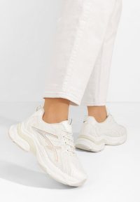 Sneakers dama Chanelle bej