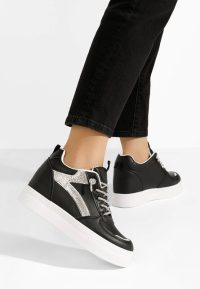 Sneakers dama cu platforma Hara negri
