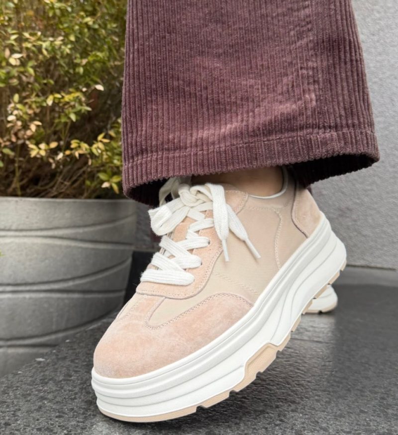 Sneakers dama Dynal Bej