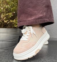 Sneakers dama Dynal Bej