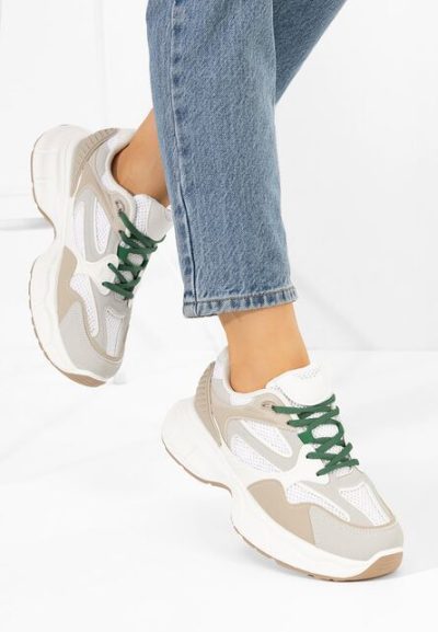 Sneakers dama Elsana bej