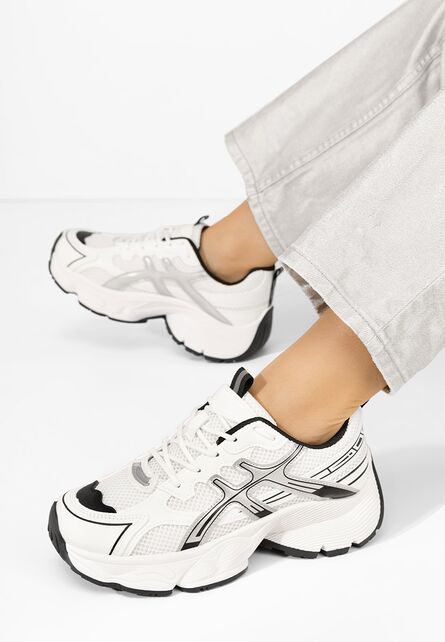 Sneakers dama Epifania albi