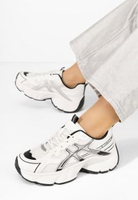 Sneakers dama Epifania albi