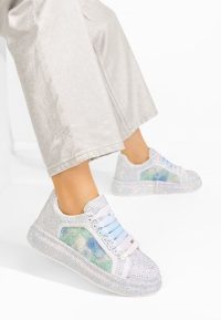 Sneakers dama Florri albi