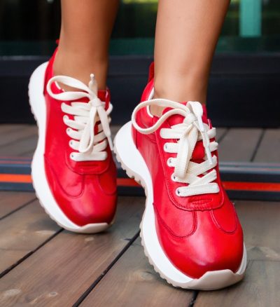 Sneakers dama Hober Rosii