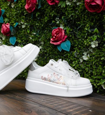 Sneakers dama Ilius Argintii