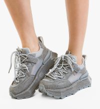Sneakers dama Kombat Gri