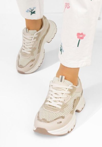 Sneakers dama Marylin bej
