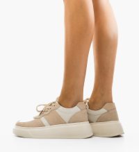 Sneakers Dama Miriam Bej