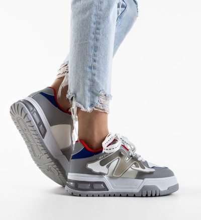 Sneakers dama Niustile Gri