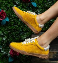 Sneakers dama Nygery Galbeni
