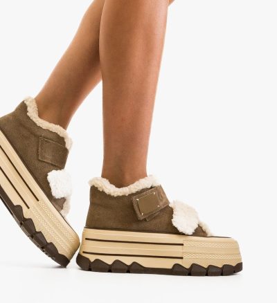 Sneakers dama Ojuh Khaki