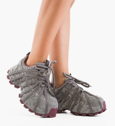Sneakers dama Rodia Argintii