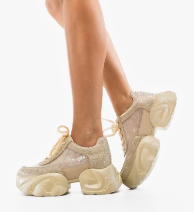 Sneakers dama Selery Bej
