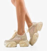 Sneakers dama Selery Bej