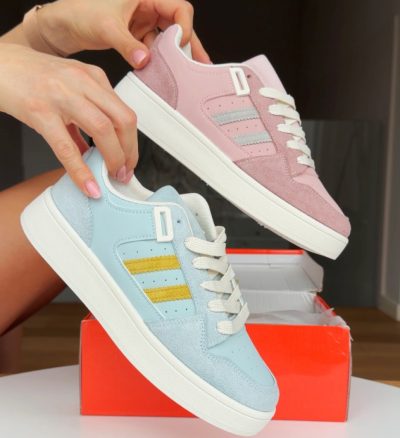 Sneakers dama Spring Albastri