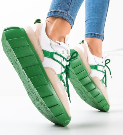 Sneakers dama Topy Bej