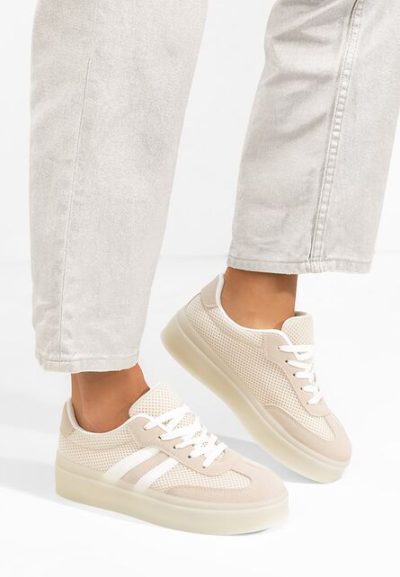 Sneakers dama Udinea bej