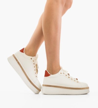 Sneakers dama Weland Rosii