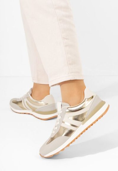 Sneakers dama Zarena aurii