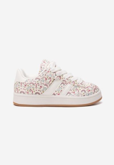 Sneakers fete Blush albi