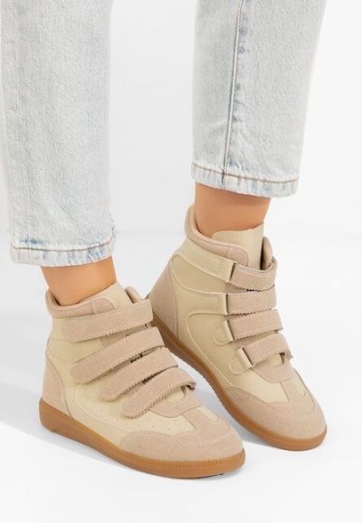 Sneakers High-Top Fluvia kaki