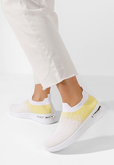 Tenisi Slip-On Alitea galbeni